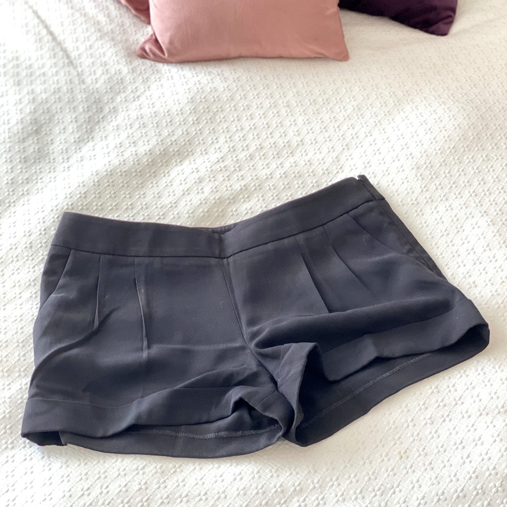 Express Front Pleated Shorts